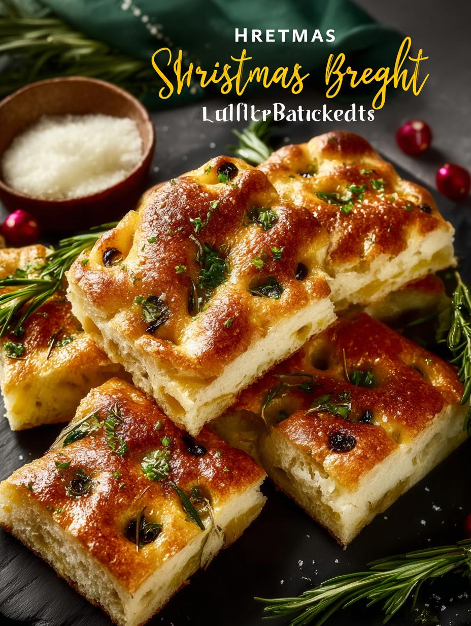 Delicious Christmas Focaccia Bread for Festive Gatherings 6 Delicious Christmas Focaccia Bread for Festive Gatherings - Christmas Focaccia Bread - additional detail