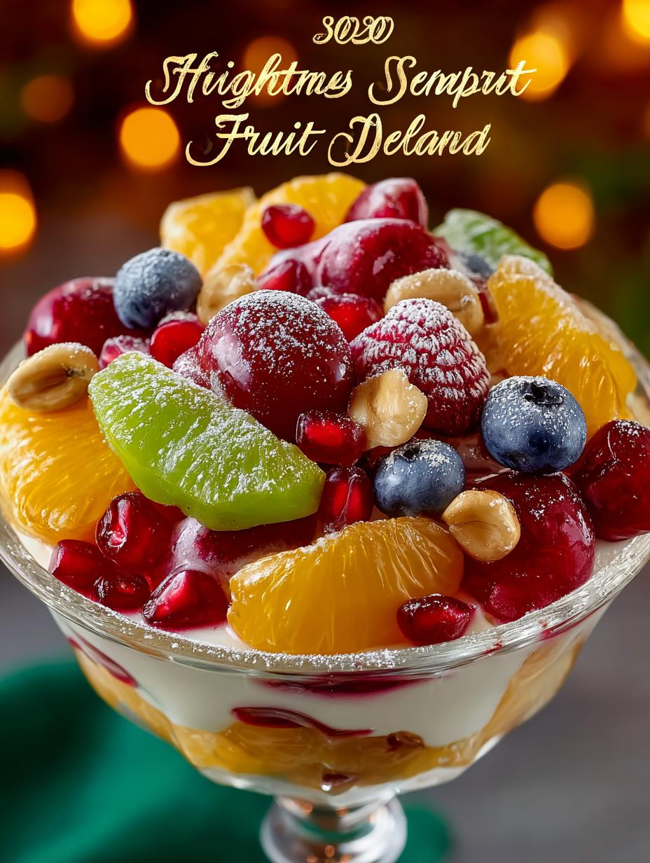 Christmas Fruit Salad