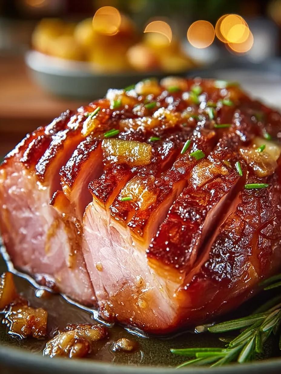 Christmas Gammon with Ginger