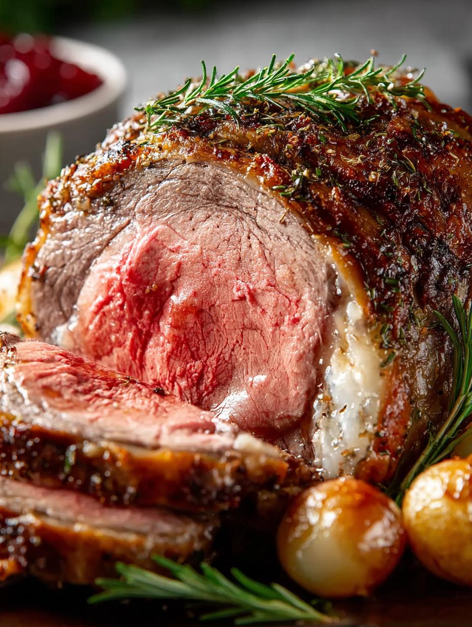 Indulge in the Best Christmas Prime Rib Roast - Christmas Prime Rib Roast - additional detail