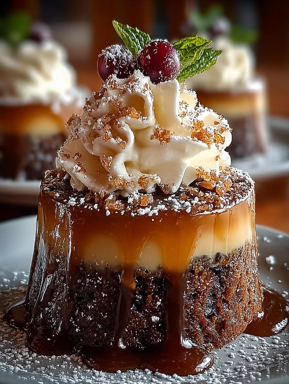 Christmas Pudding Shots: 12 Festive Dessert Ideas 6 Christmas Pudding Shots: 12 Festive Dessert Ideas - Christmas Pudding Shots - additional detail