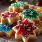Christmas Stained Glass Cookies
