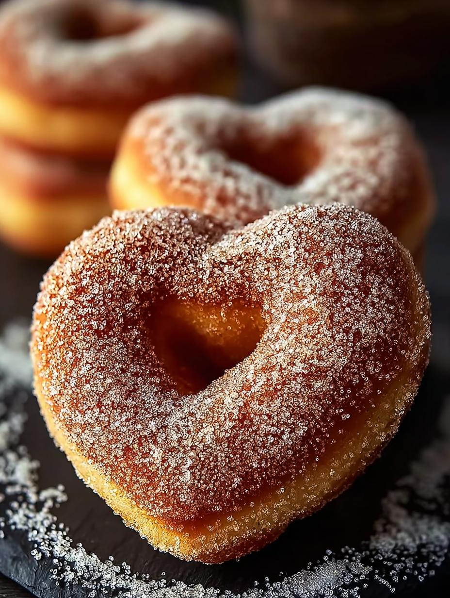 Delicious Cinnamon Sugar Heart Doughnuts Recipe 5 Delicious Cinnamon Sugar Heart Doughnuts Recipe - Cinnamon Sugar Heart Doughnuts - main visual representation