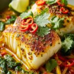 Coconut Curry Baked Cod