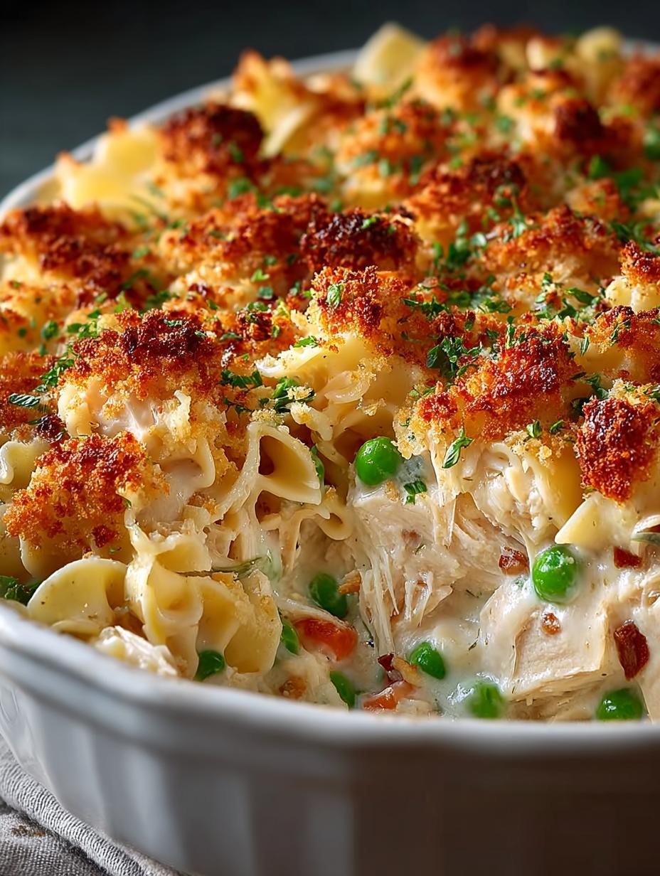 Cozy Chicken Noodle Casserole: 7 Steps to Comforting Bliss 5 Cozy Chicken Noodle Casserole: 7 Steps to Comforting Bliss - Cozy Chicken Noodle Casserole - main visual representation