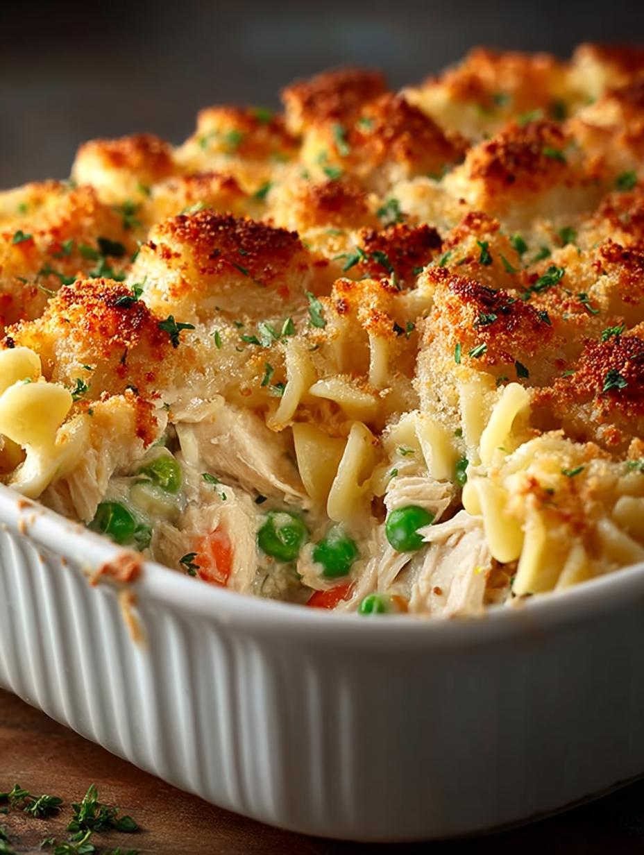 Cozy Chicken Noodle Casserole: 7 Steps to Comforting Bliss - Cozy Chicken Noodle Casserole - additional detail