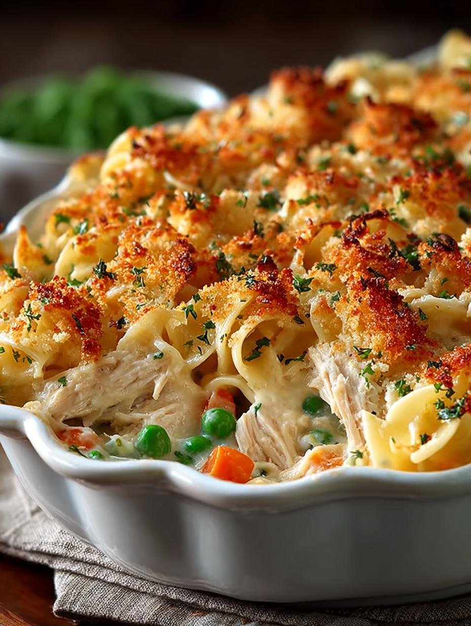 Cozy Chicken Noodle Casserole