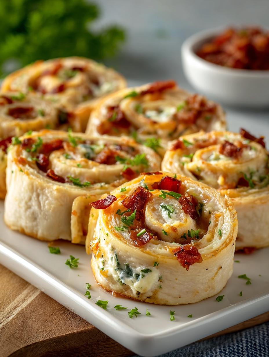 Crack Chicken Pinwheels