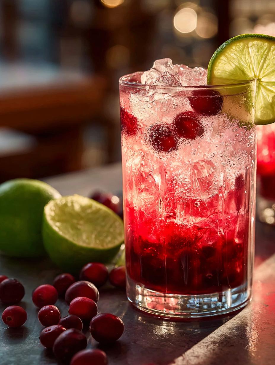 Cranberry Lime Mocktail: 5 Refreshing Recipes to Enjoy 5 Cranberry Lime Mocktail: 5 Refreshing Recipes to Enjoy - Cranberry Lime Mocktail - main visual representation