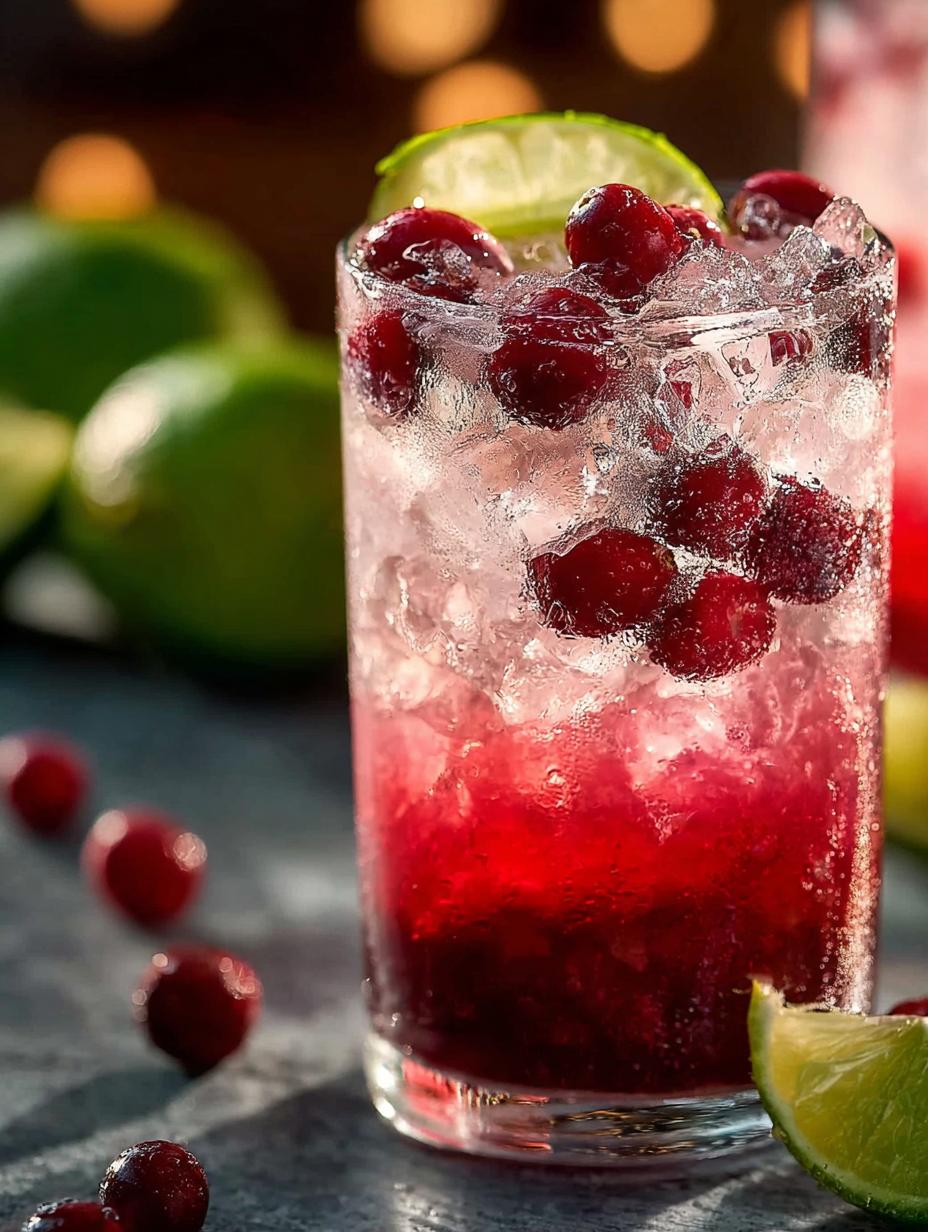 Cranberry Lime Mocktail: 5 Refreshing Recipes to Enjoy - Cranberry Lime Mocktail - additional detail