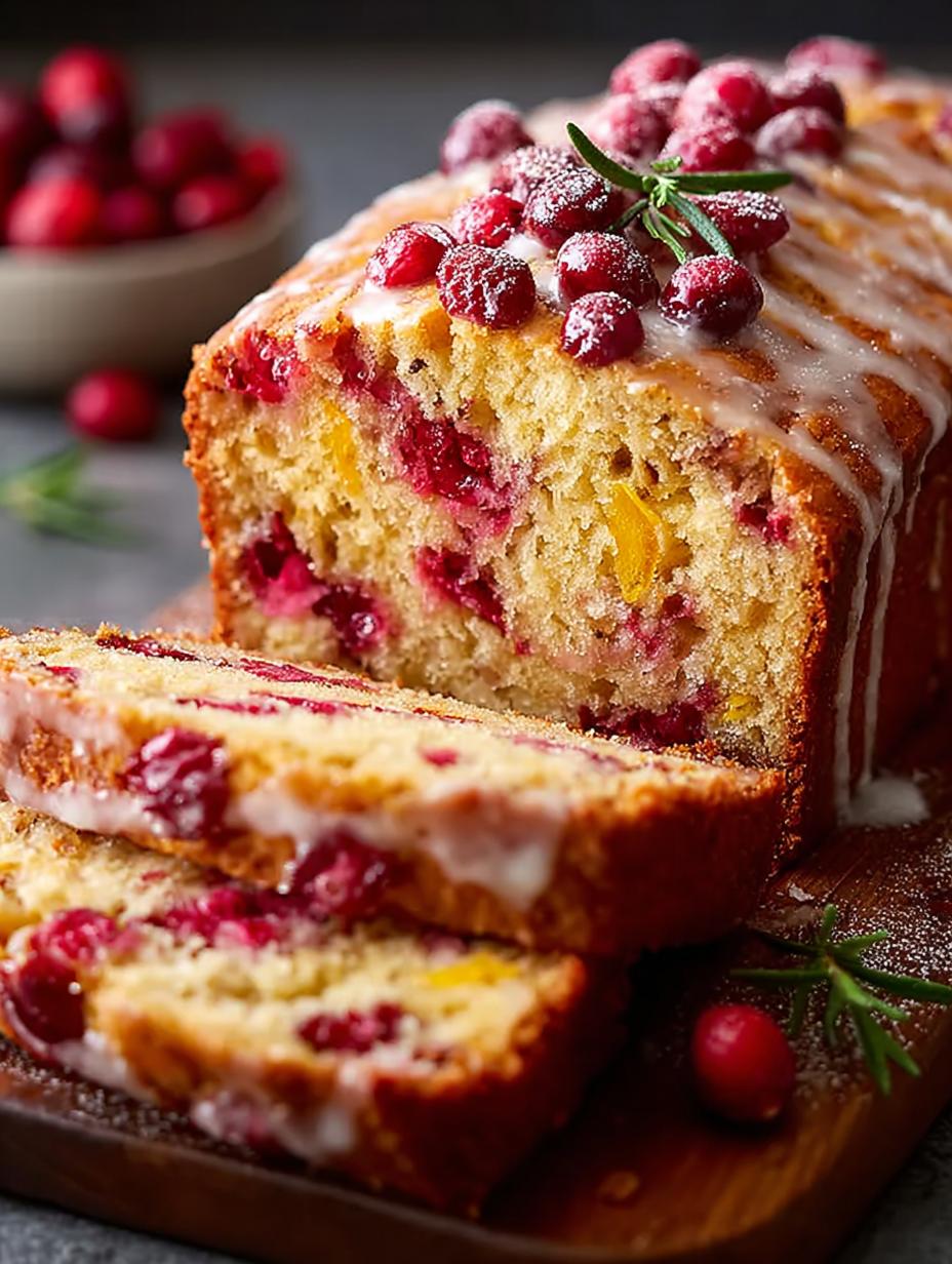 Cranberry Orange Bread Moist