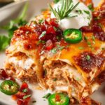 Cranberry Turkey Enchiladas
