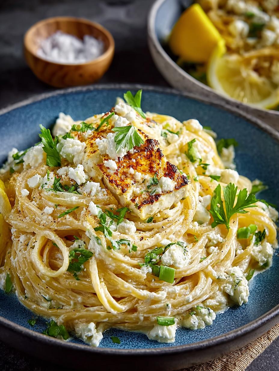 Creamy Lemon Feta Pasta: 5 Ways to Delight Your Taste Buds - Creamy Lemon Feta Pasta - additional detail