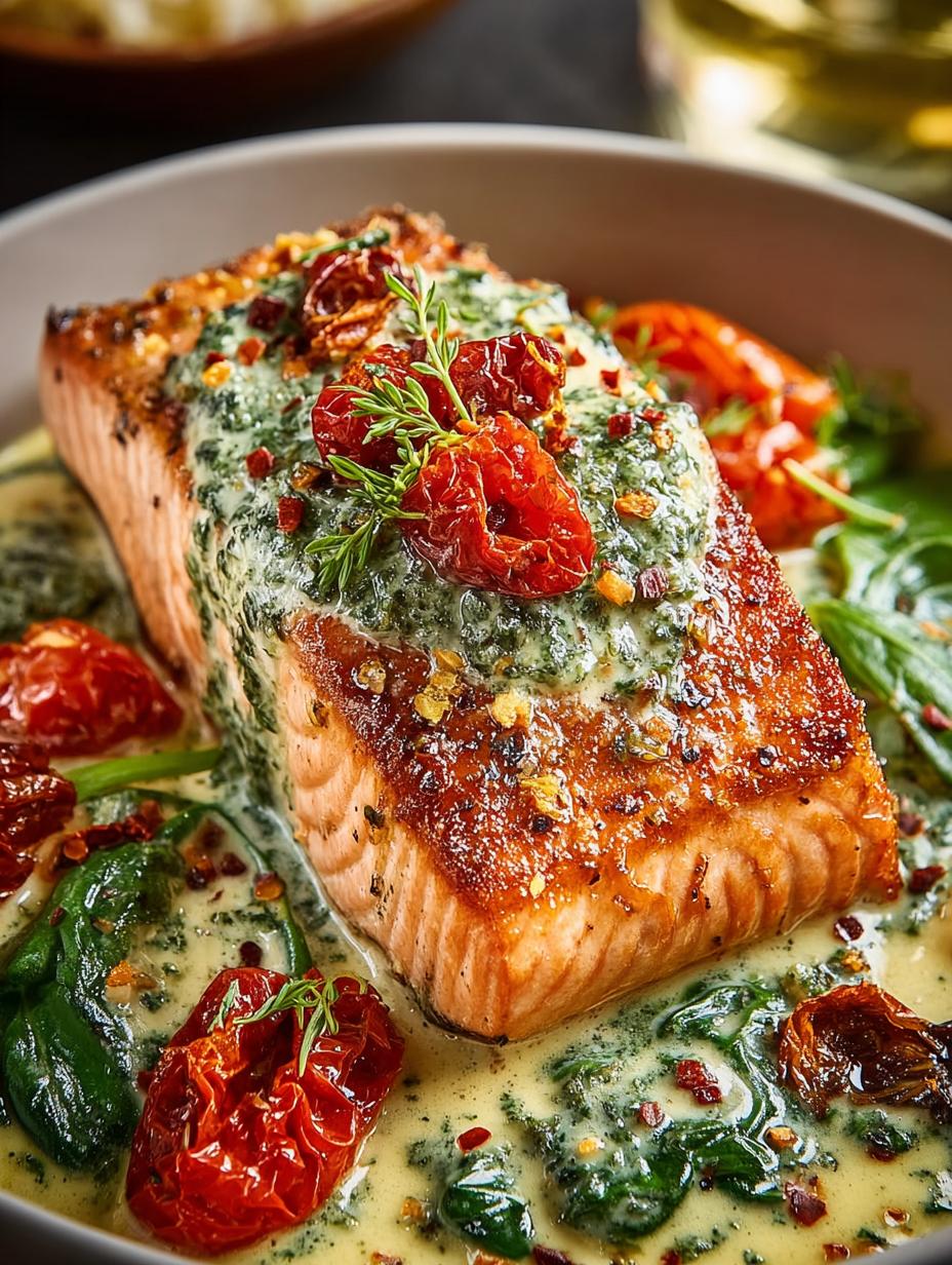 Creamy Tuscan Salmon Rich: 10 Irresistible Flavors - Creamy Tuscan Salmon Rich - additional detail