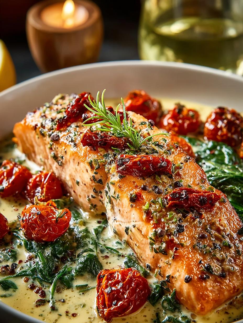 Creamy Tuscan Salmon Rich