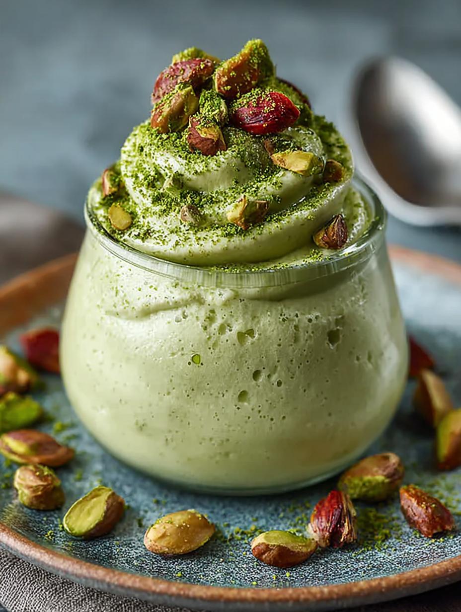 Dairy Free Pistachio Cream