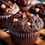 Double Chocolate Zucchini Muffins