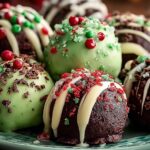 Festive Grinch Oreo Balls