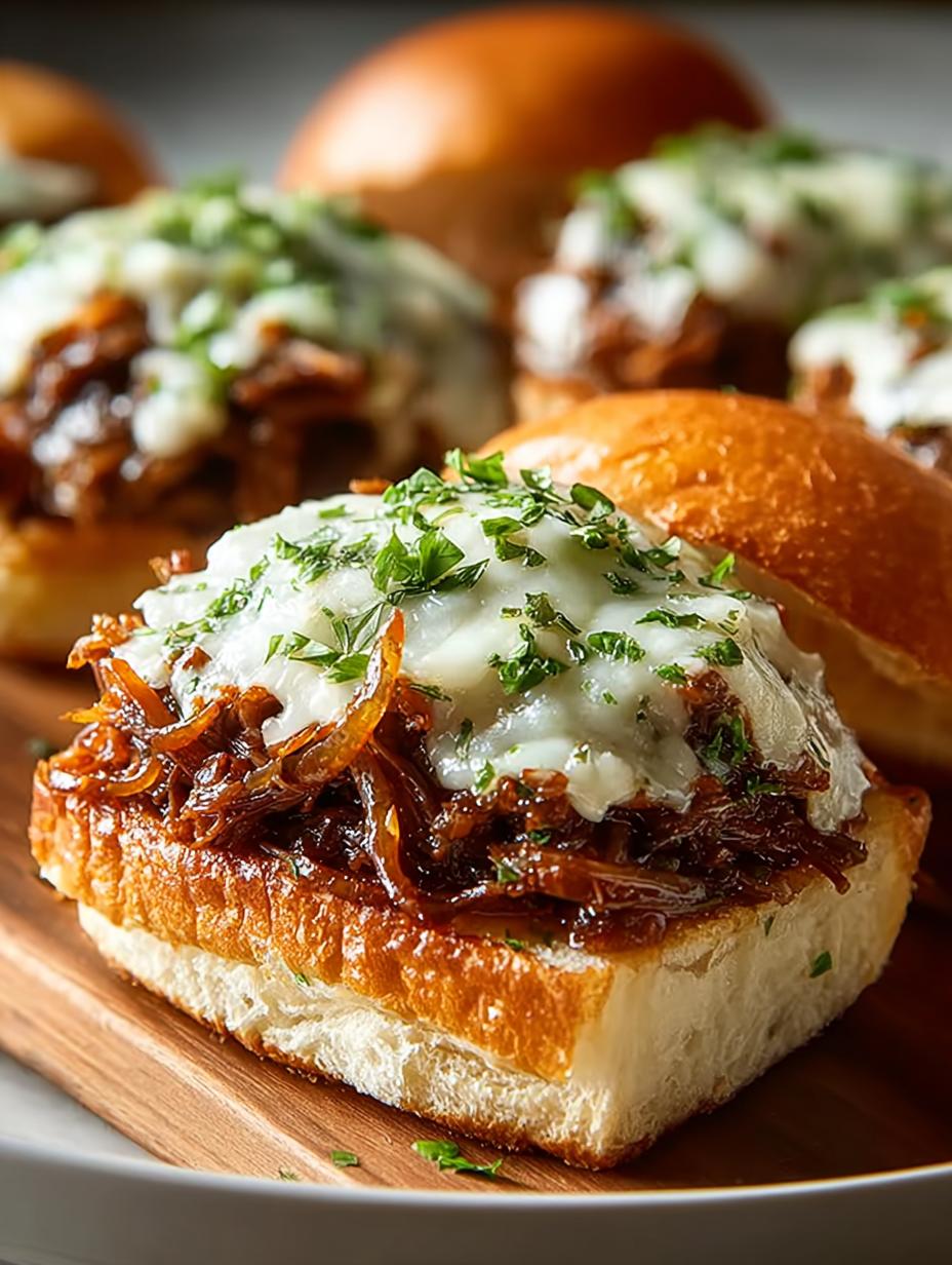 French Onion Beef Sloppy
