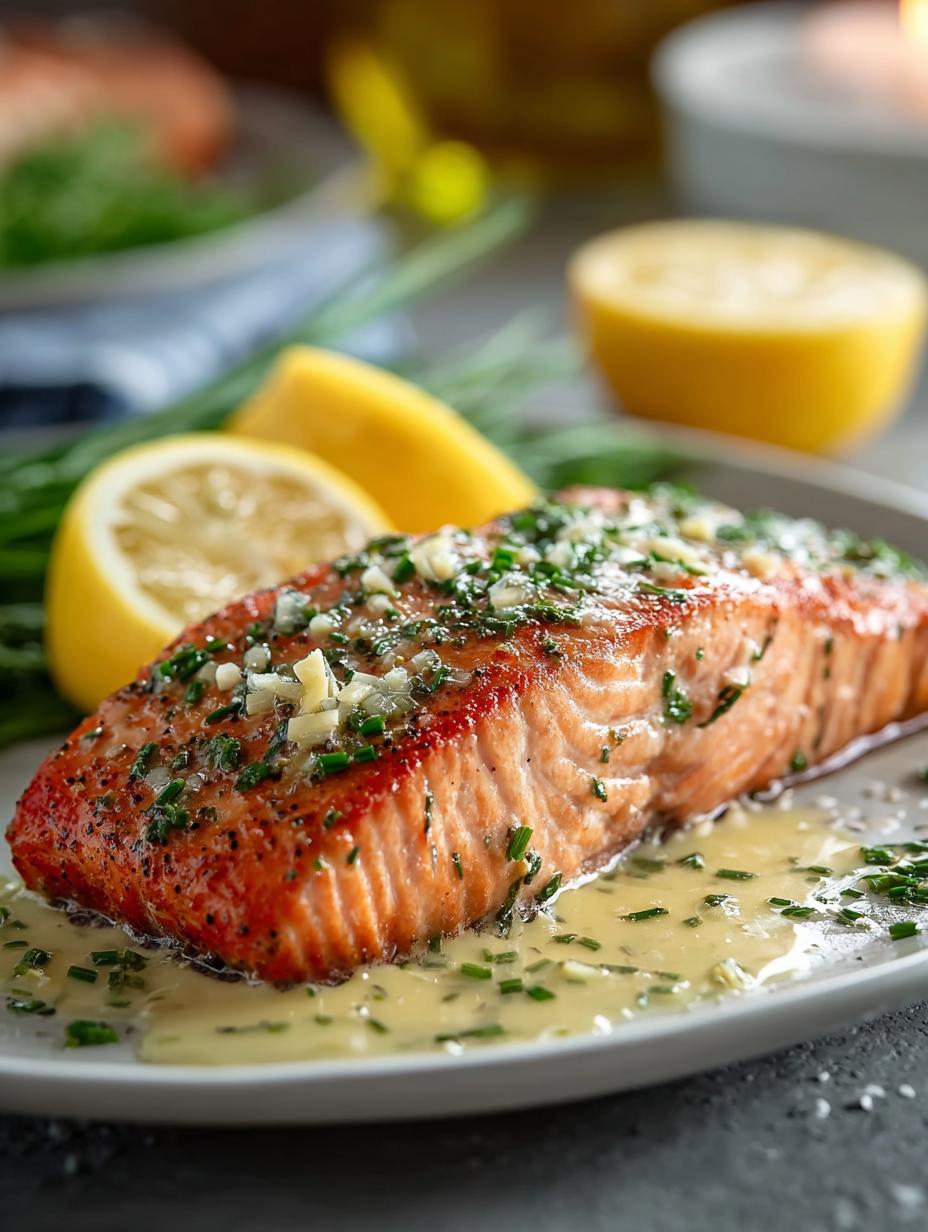 Garlic Butter Baked Salmon: 5 Simple Steps to Deliciousness 5 Garlic Butter Baked Salmon: 5 Simple Steps to Deliciousness - Garlic Butter Baked Salmon - main visual representation