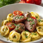 Garlic Steak Tortellini