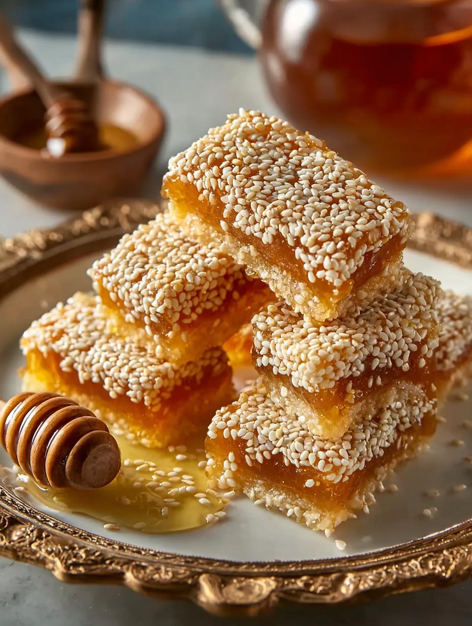 Greek Sesame Candy Honey