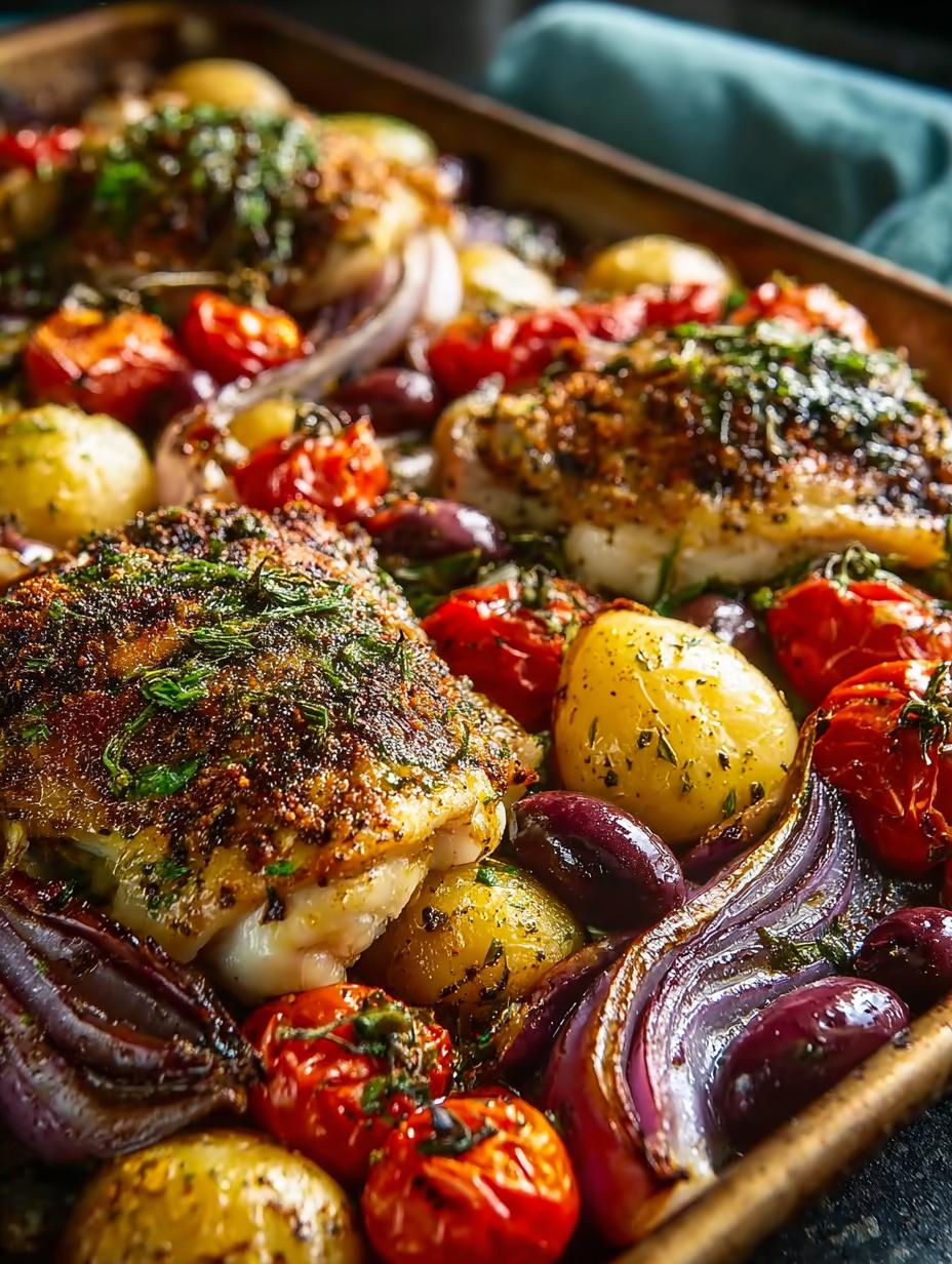 Delicious Greek Sheet Pan Chicken for Easy Dinners 5 Delicious Greek Sheet Pan Chicken for Easy Dinners - Greek Sheet Pan Chicken - main visual representation