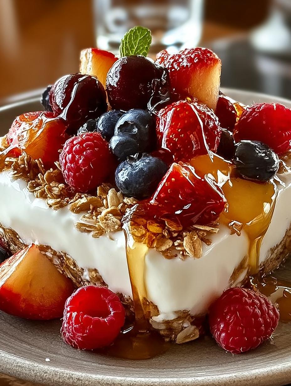 Greek Yogurt Honey Fruit Bake: A Delightful Dessert 6 Greek Yogurt Honey Fruit Bake: A Delightful Dessert - Greek Yogurt Honey Fruit - additional detail