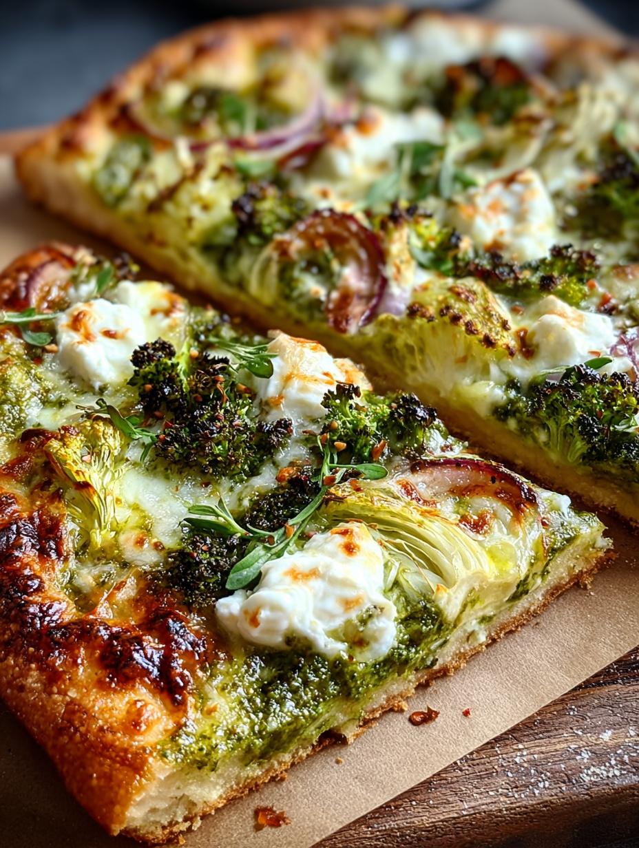 Green Pizza with Pesto: 7 Delightful Reasons to Try It - Green Pizza with Pesto - additional detail