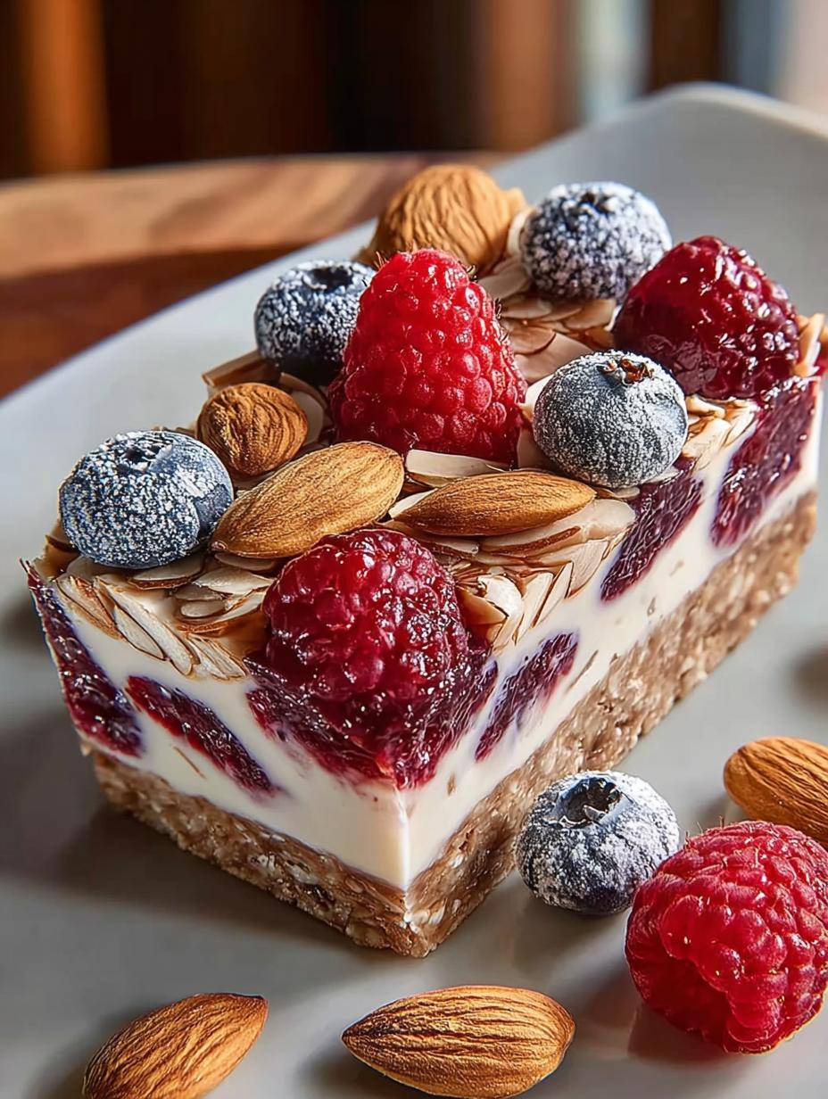 High Protein Berry Almond