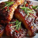 Honey Garlic Ribs Sticky