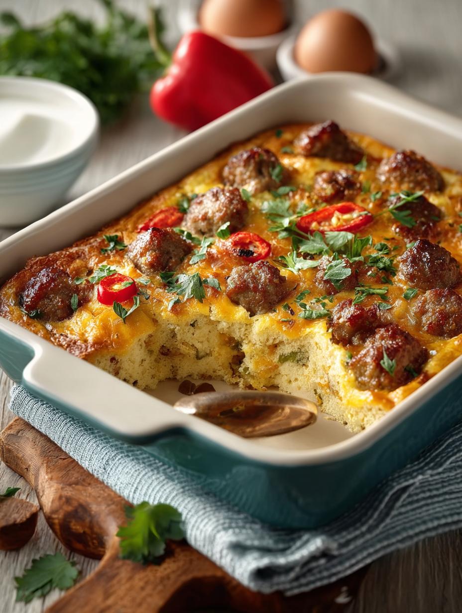 Ingredient Sausage Breakfast Casserole: 4 Simple Steps 5 Ingredient Sausage Breakfast Casserole: 4 Simple Steps - Ingredient Sausage Breakfast Casserole - main visual representation