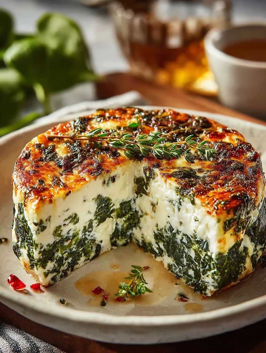 Irresistible Cottage Cheese Spinach Crustless Quiche Recipe - Irresistible Cottage Cheese Spinach - additional detail