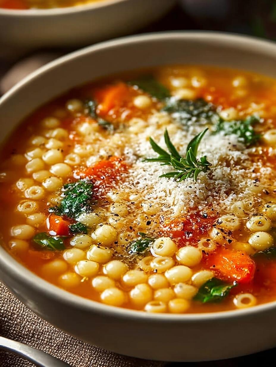 Italian Pastina Soup