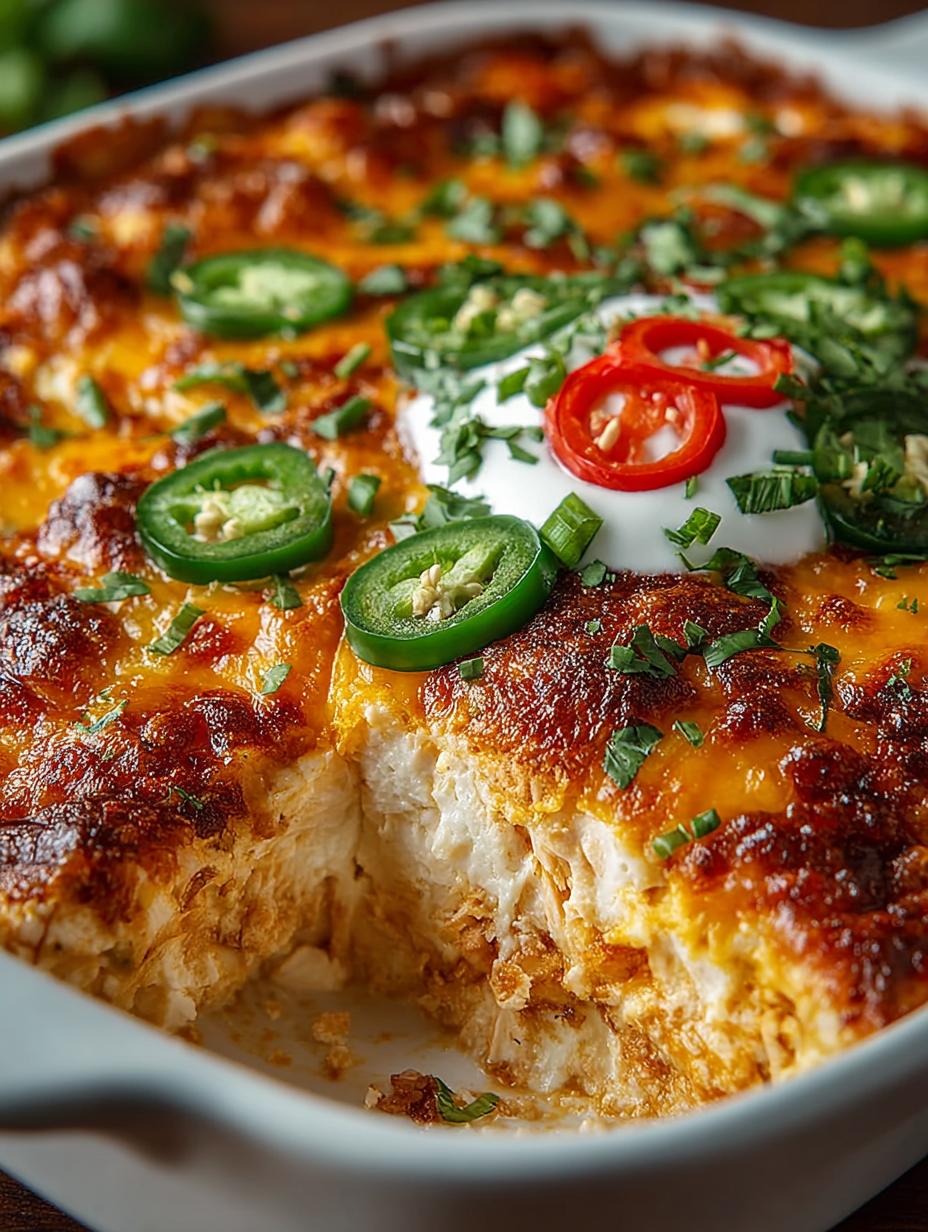 Delicious Jalapeno Chicken Popper Bake Recipe for Dinner 6 Delicious Jalapeno Chicken Popper Bake Recipe for Dinner - Jalapeno Chicken Popper Bake - additional detail