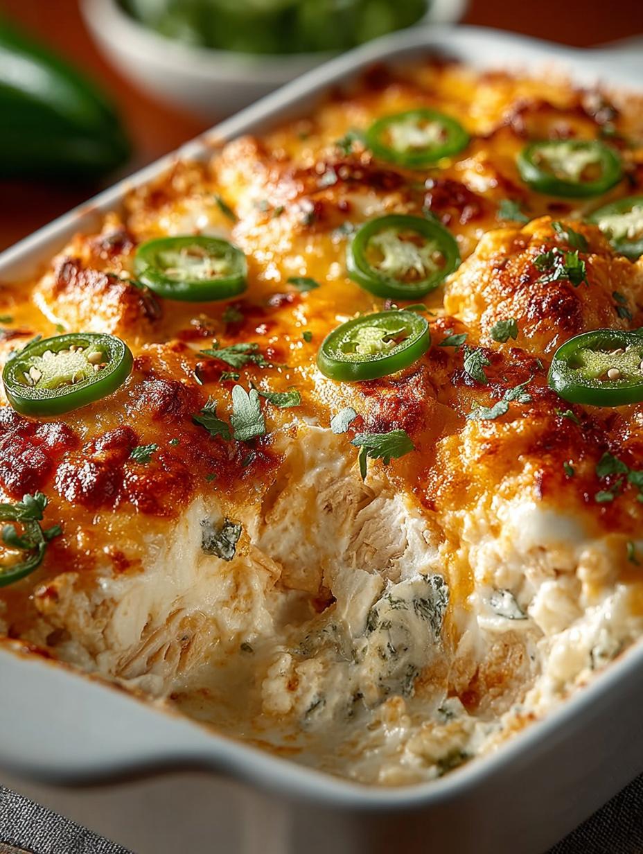 Jalapeno Chicken Popper Bake