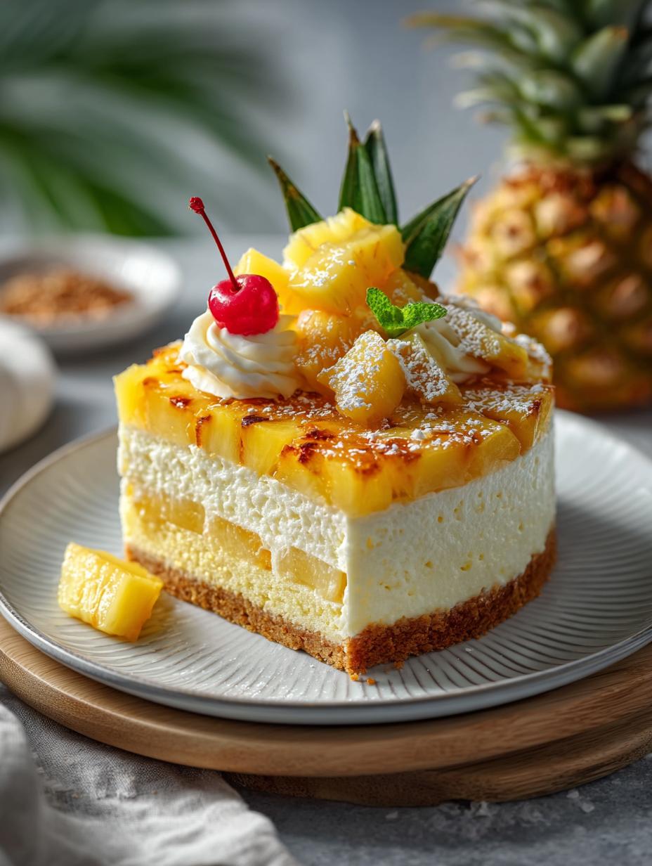 Juicy Pineapple Heaven Cake