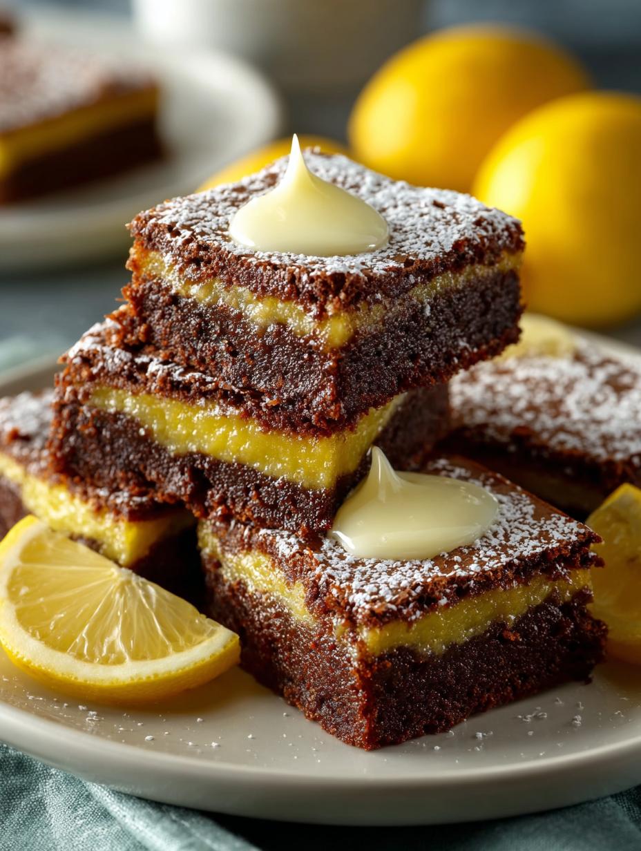 Delicious Lemon Brownies: 7 Zesty Variations to Try 5 Delicious Lemon Brownies: 7 Zesty Variations to Try - Lemon Brownies - main visual representation
