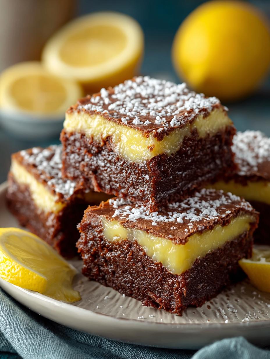 Lemon Brownies