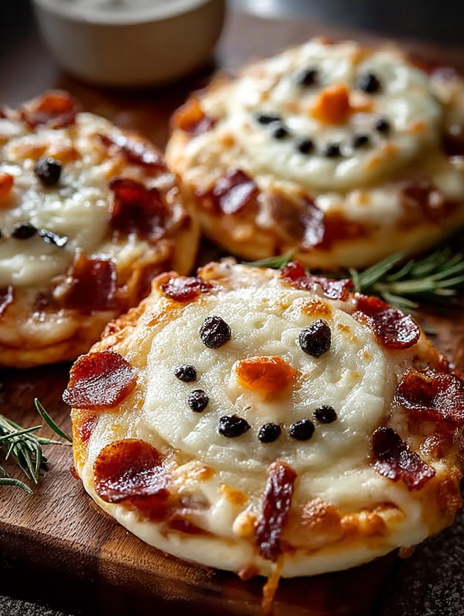 Mini Snowman Pizzas: 7 Delightful Treats for Winter Fun 5 Mini Snowman Pizzas: 7 Delightful Treats for Winter Fun - Mini Snowman Pizzas - main visual representation