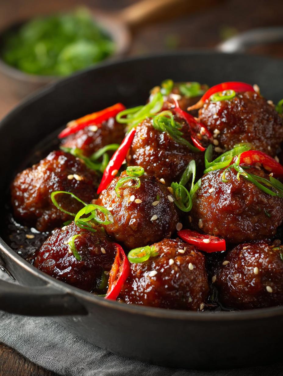 Mongolian Beef Meatballs: 12 Deliciously Easy Recipes 5 Mongolian Beef Meatballs: 12 Deliciously Easy Recipes - Mongolian Beef Meatballs - main visual representation