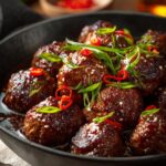 Mongolian Beef Meatballs