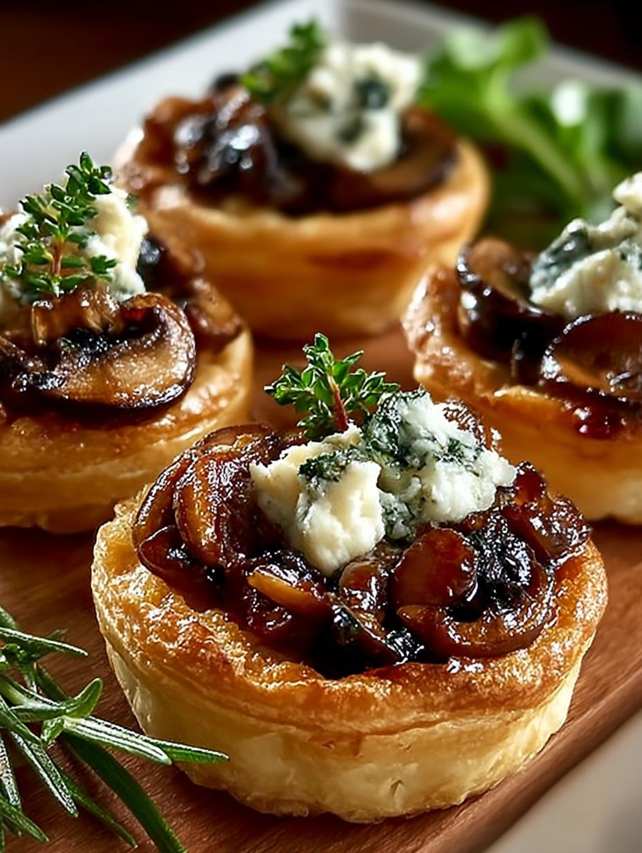 Mushroom Shallot Herbed Goat