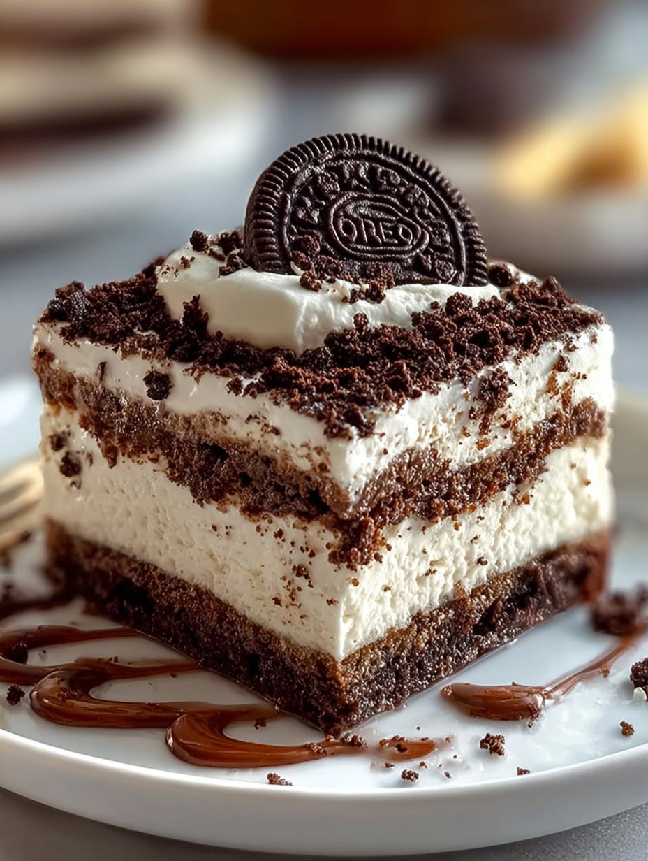 Heavenly Oreo Cream Cheese Dessert You’ll Adore - Oreo Cream Cheese Dessert - additional detail
