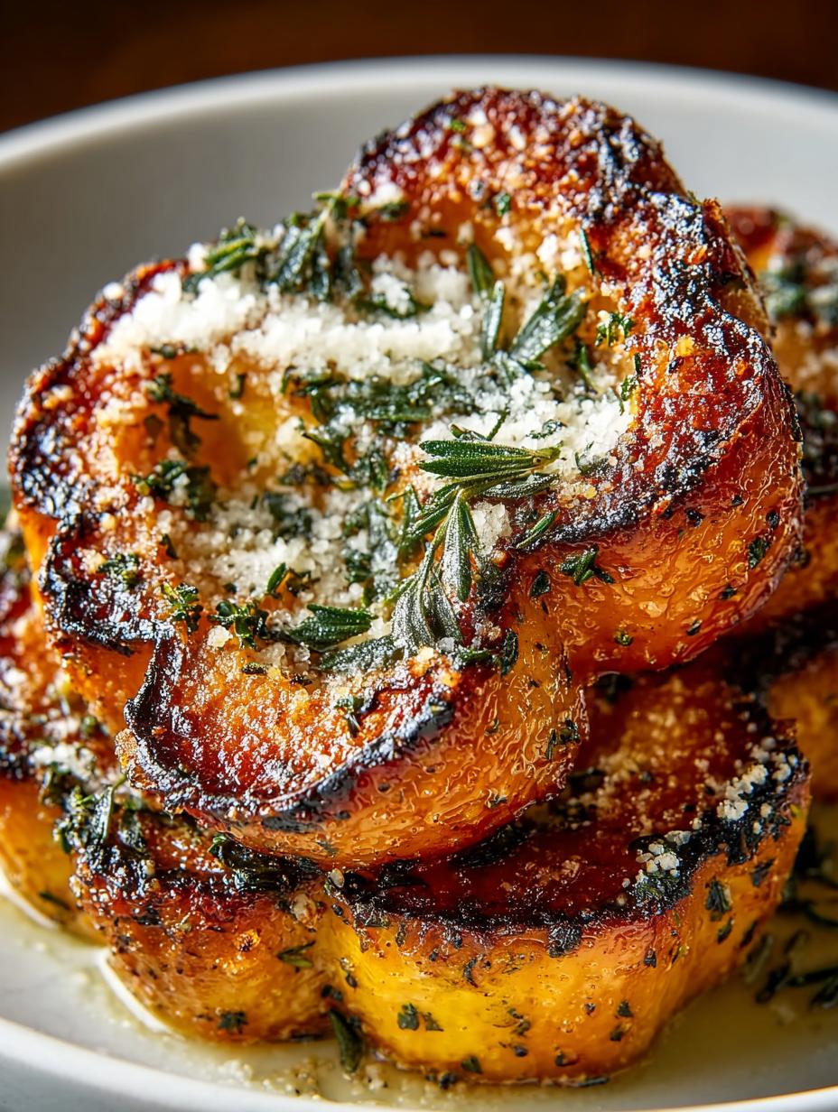 Parmesan Herb Roasted Acorn: 7 Irresistible Flavors 6 Parmesan Herb Roasted Acorn: 7 Irresistible Flavors - Parmesan Herb Roasted Acorn - additional detail