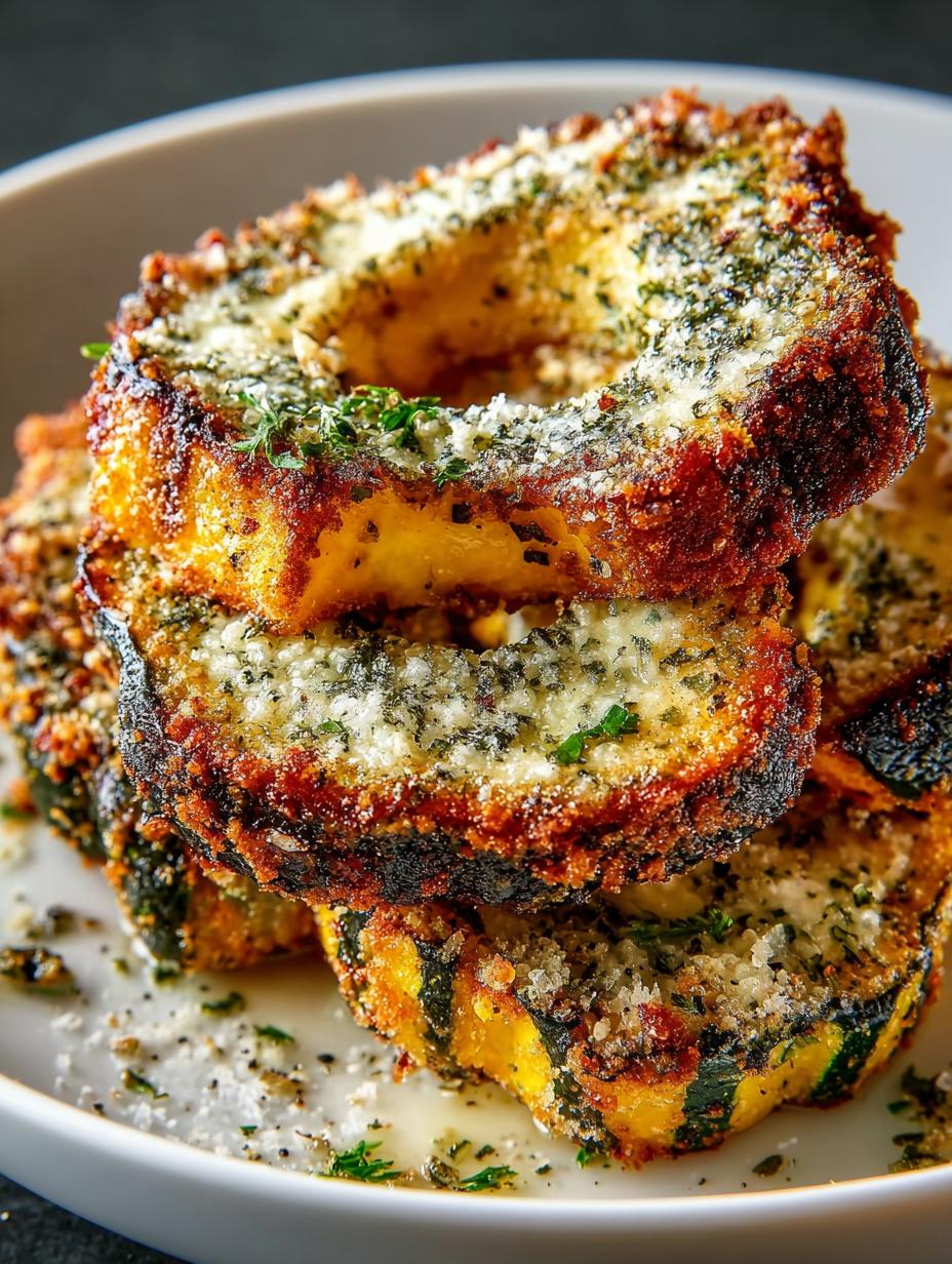 Parmesan Herb Roasted Acorn