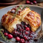 Pastry Wrapped Cranberry Baked
