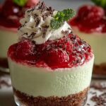 Peppermint Cheesecake Mousse Cups