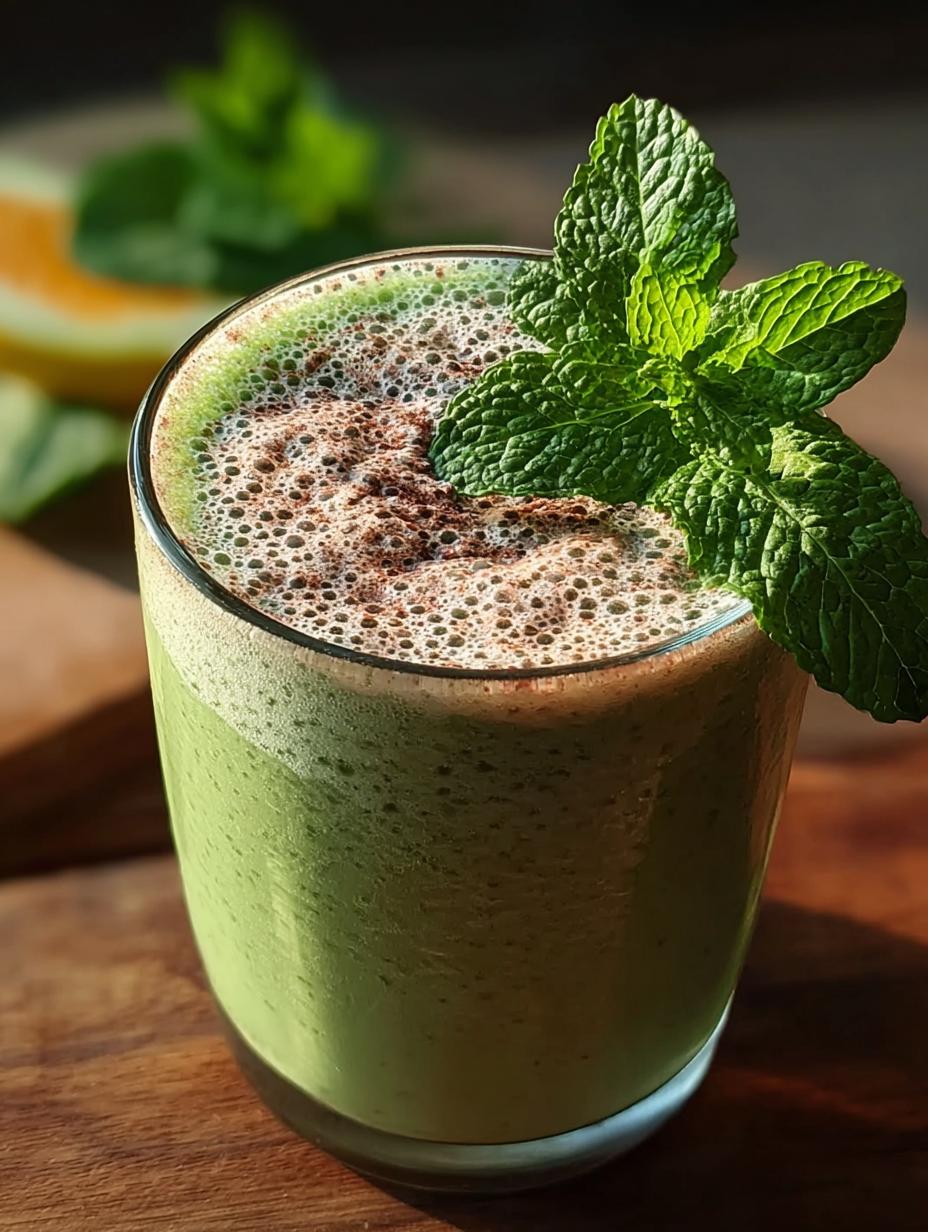 Peppermint Smoothie: 5 Incredible Benefits for You 5 Refreshing Peppermint Smoothie with Greek yogurt and spinach