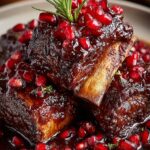 Pomegranate Braised Short Ribs
